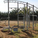 Altafulla instal·la un nou equipament al Parc Voramar per exercitar el cos