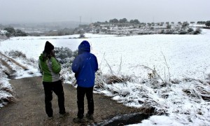 Episodi de nevadas al febrer de 2015 a les comarques de Tarragona. Foto: Tarragona21