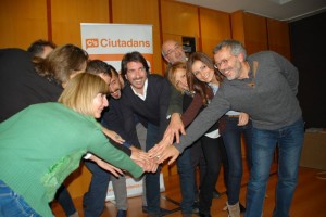 Del Campo i afiliats de Ciutadans a Tarragona a l'hotel SD Ciutat de Tarragona. Foto: Tarragona21