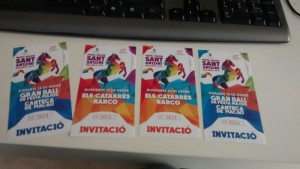 Invitacions per a actes de la propera Festa Major de Vila-seca