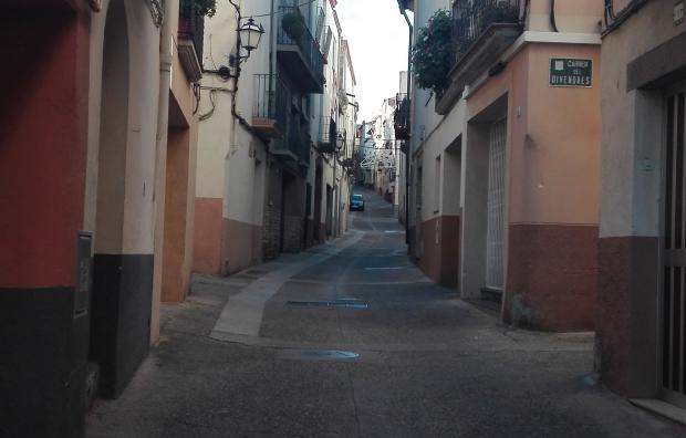 El carrer de Dilluns és el darrer del nucli antic en remodelar-se. Foto: Cedida