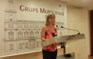 La portaveu municipal d'ERC, Noemí Llauradó. Foto: Reusdigital.cat