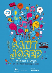 Cartell de les festes de Sant Josep