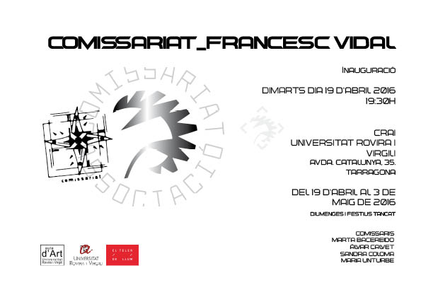 Invitació Exposició Francesc Vidal