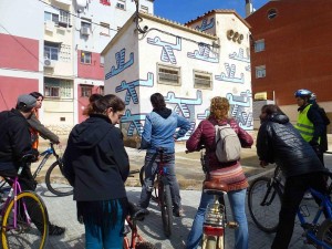 El projecte Ruta en bicicleta als Murs que Parlen