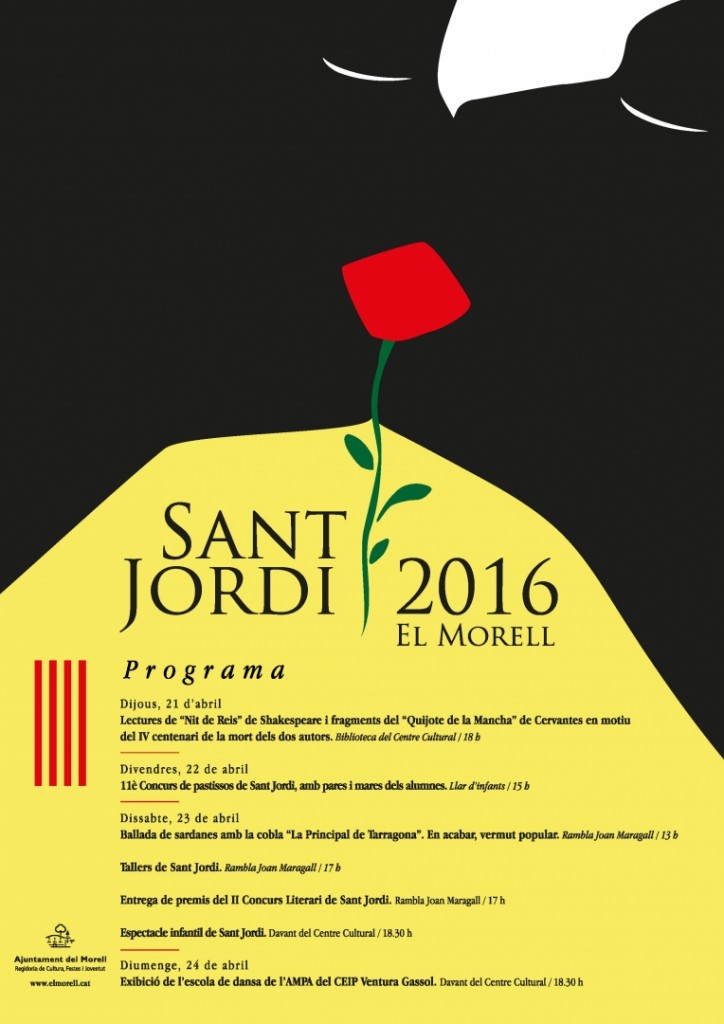 Sant Jordi 2016_cartell