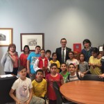 Els alumnes del Centre Obert visitan l’Ajuntament de Constanti per conèixer les dependències