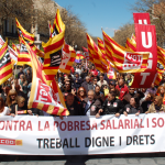 Prop de 500 persones reivindiquen els drets dels treballadors a Tarragona
