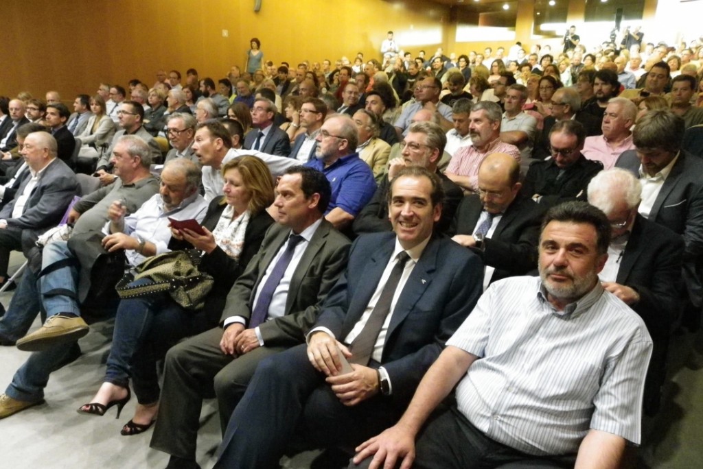 L'Aula Magna del Campus Catalunya s'ha omplert per escoltar els ponents. Foto: Tarragona21