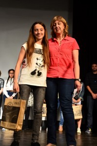 Clàudia Vidal, guanyadora en categoria juvenil