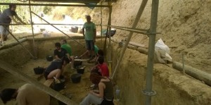 Excavacions al barranc de la Boella. Foto: Lacanonja.cat