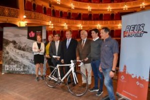 Imatge de la presentació de la Polar Gran Fondo La Mussara Reus 2016. Foto: Cedida