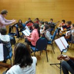 El Conservatori de Vila-seca treu la música al carrer amb 200 alumnes