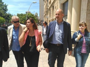 Sánchez-Camacho ha estat avui a Reus amb els candidats provincials