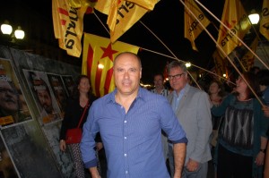 Jordi Salvador en l'inici de la campanya. Foto: Tarragona 21