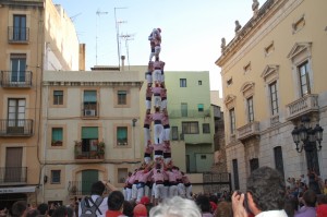 Xiquets de Tarragona a la Diada de Sant Joan. Foto: Tarragona21