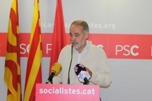 El candidat socialista, Joan Ruiz