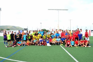 Roda de Berà s'uneix contra el càncer. Foto: Cedida. 