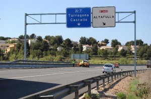L'accident va tenir lloc a la N-340. Foto: Tarragona 21