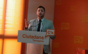 El portaveu municipal de C's, Rubén Viñuales