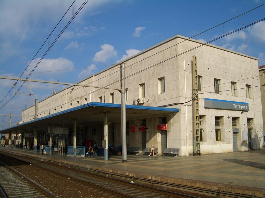 Imatge d'arxiu de l'estació de trens de Tarragona.