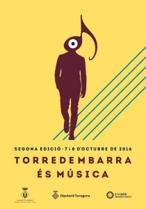 Cartell del programa musical de Torredembarra