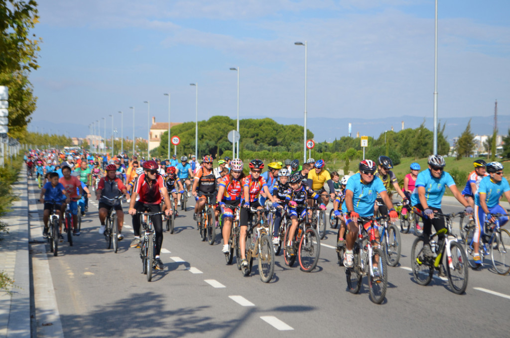La diada ciclista de Vila-seca del 2015. Foto: Cedida