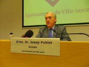Josep Poblet, alcalde de Vila-seca. Foto: Romà Rofes / Tarragona21.cat