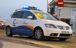 Un vehicle de la Policia Local de Cambrils. Foto: Reusdigital