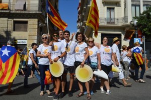 Un grup de participants vinguts de Salou. Foto: Tarragona21