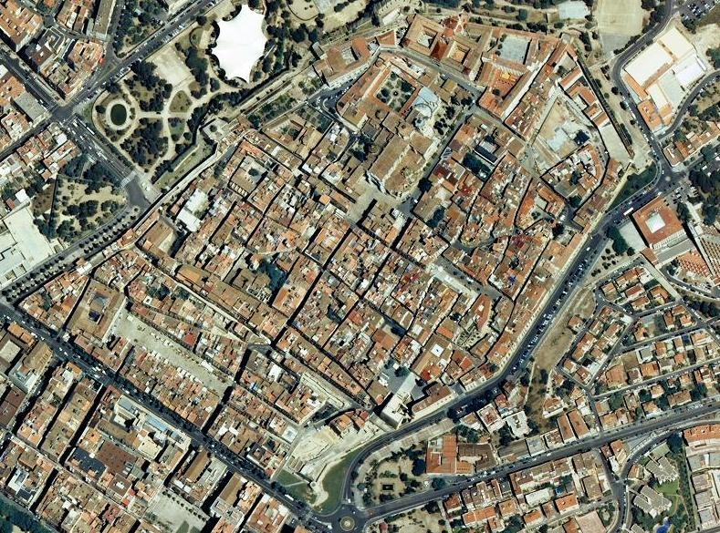 Vista aèria de la Part Alta de Tarragona. Foto: Tarragona.cat.