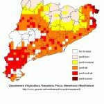 Risc molt alt d’incendis a mitja província de Tarragona