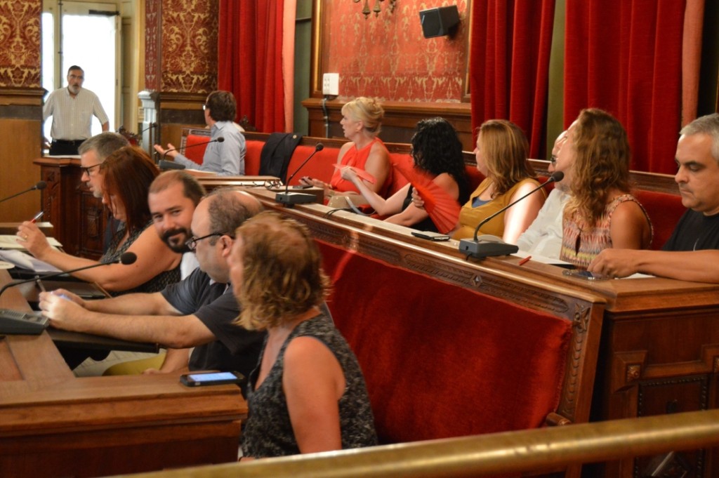 Un moment de la sessió plenària celebrada avui al consistori. Foto: Tarragona21