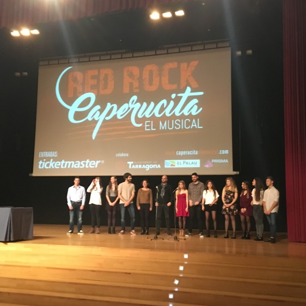 Els actors de Red Rock Caperucita. Foto: Cedida