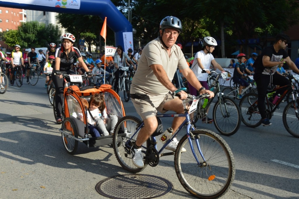 S'ha pogut veure moltes modalitats de bicicletes i remolcs. Foto: Tarragona21