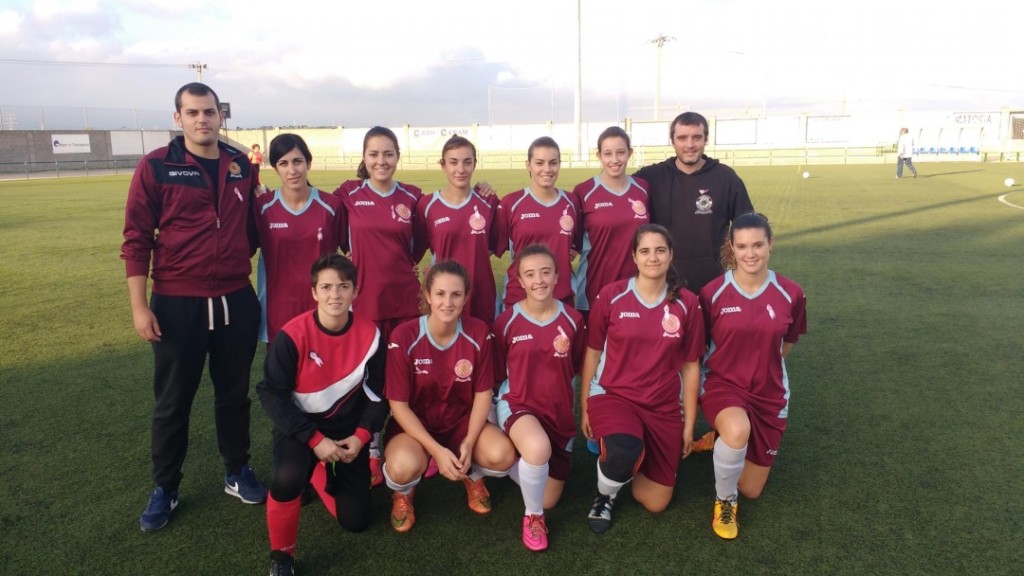 L'alineació del FC Tarraco femení. Foto: Cedida