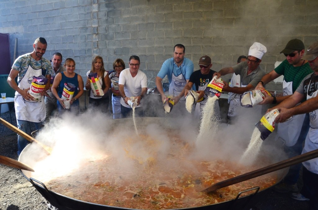 La paellada popular celebrada l'any passat