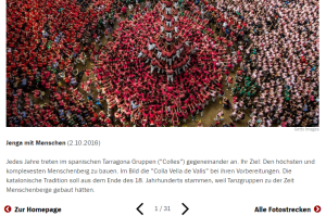 El Concurs, protagonista de la primera imatge del dia de Spiegel.