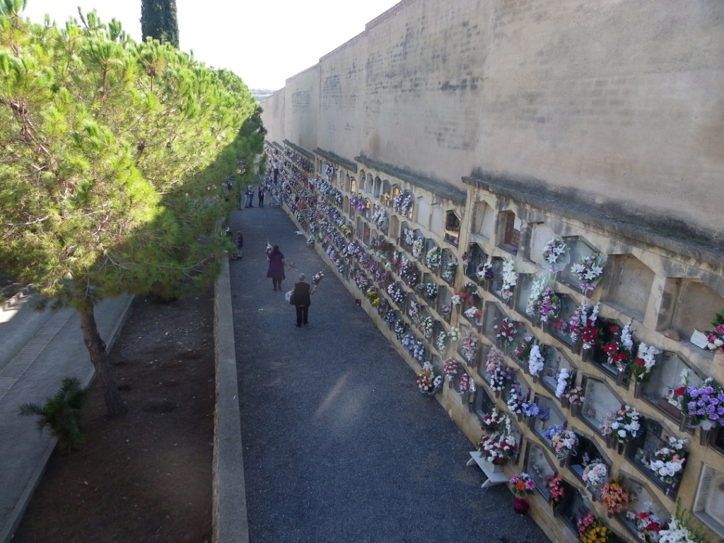 Imatge de l'interior del cementiri. Foto: Romà Rofes / Tarragona21.cat