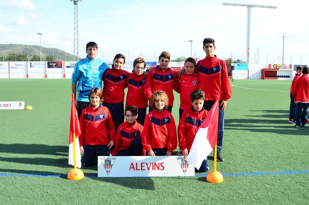 El segon equip del Alevins