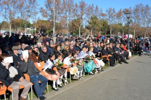 Força públic ha assistit als actes de commemoració. Foto: Tarragona21