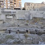 Les obres al Teatre Romà posen al descobert edificis que existien abans