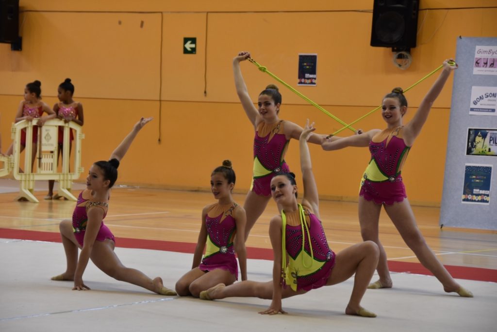 Imatge d'arxiu d'una competició gimnàstica a Torredembarra. Foto: Cedida