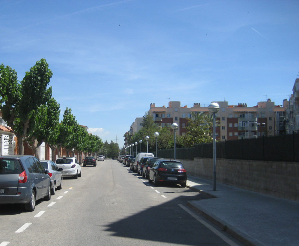 El carrer de Robert d'Aguiló. Foto: Cedida