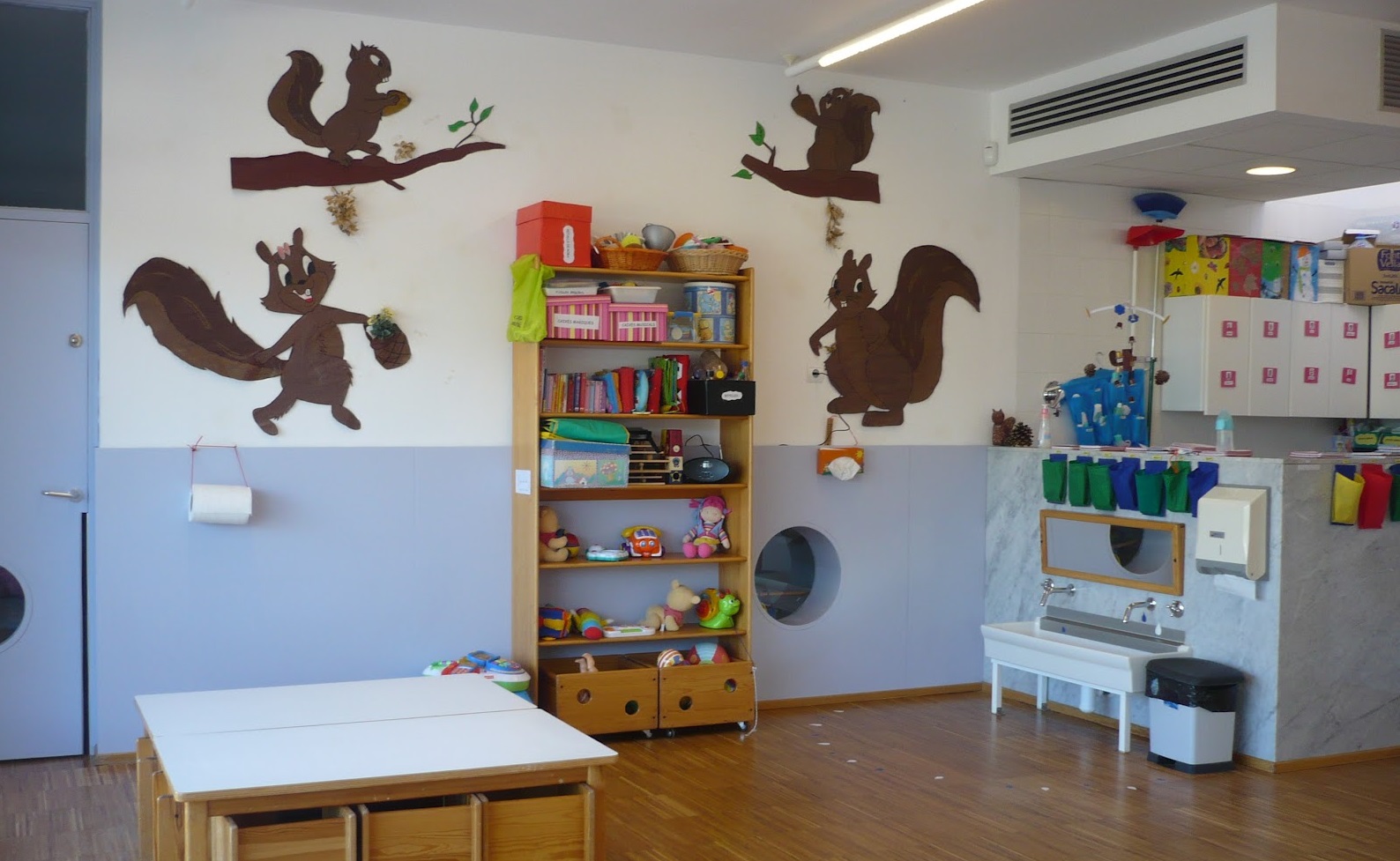 L'interior del centre. Foto: Blog de la llar d'infants del Morell