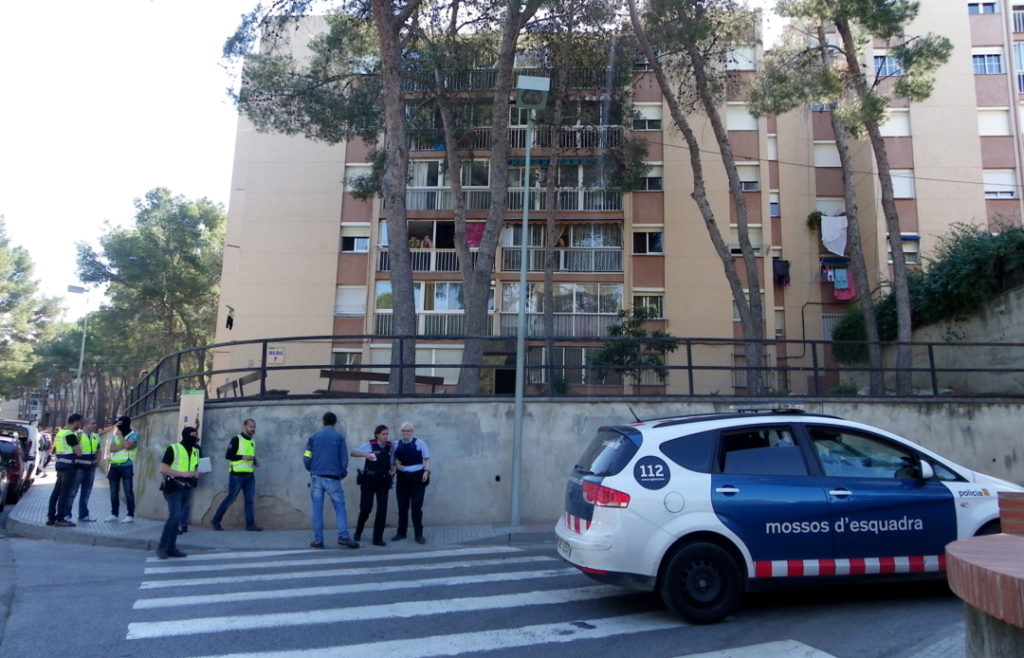 El barri de Sant Salvador ha despertat amb l'operació policial. Foto: Romà Rofes / Tarragona21.cat 