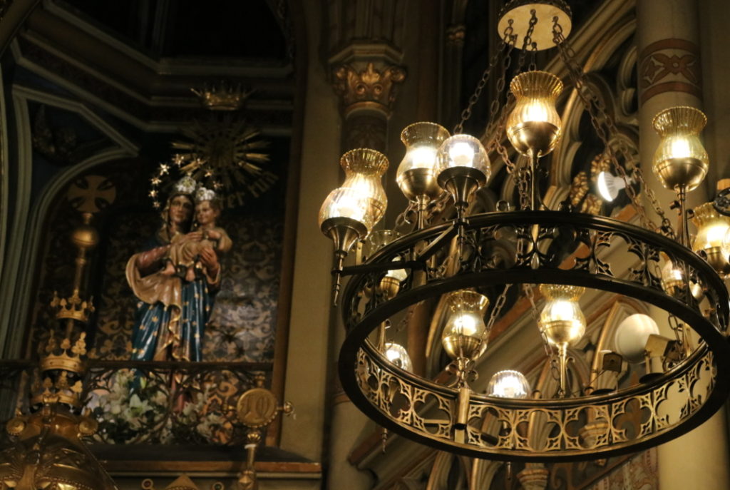 Detall del santuari de Nostra Senyora del Sagrat Cor de Tarragona. Foto: ACN