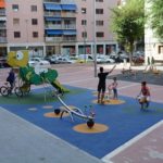 Els parcs infantils de la plaça Josep Maria Salvadó Urpí  i de la cruïlla de Sant Salvador amb Sant Ramon, a punt
