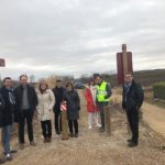 Els alcaldes de Mont-roig del Camp i Vandellòs i l’Hospitalet de l’Infant visiten les vies verdes de Calatayud