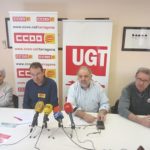 Els sindicats criden als “500.000 tarragonins que seran pensionistes” a manifestar-se aquest dissabte